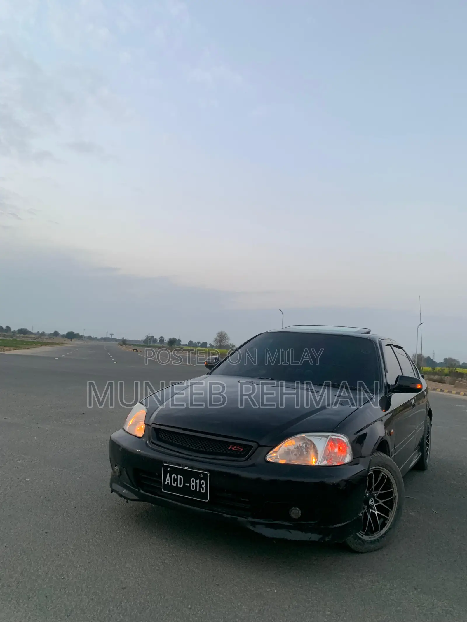 Honda Civic DX 4dr Sedan (1.6L 4cyl 5M) 2000 Black