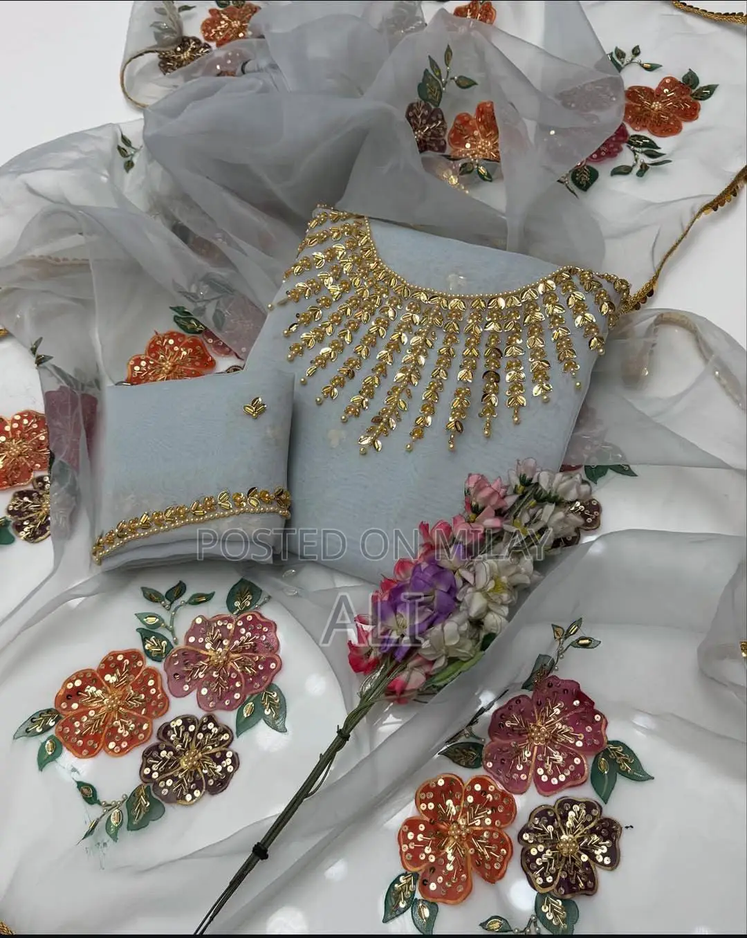 New Fancy Unstitched Dress