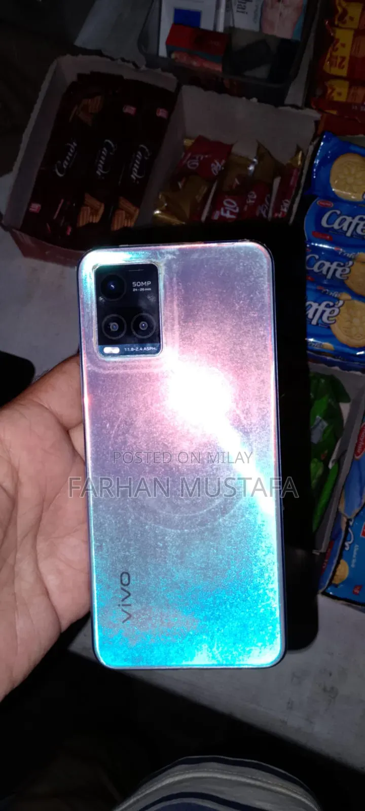 New Vivo Y33s 128 GB Blue