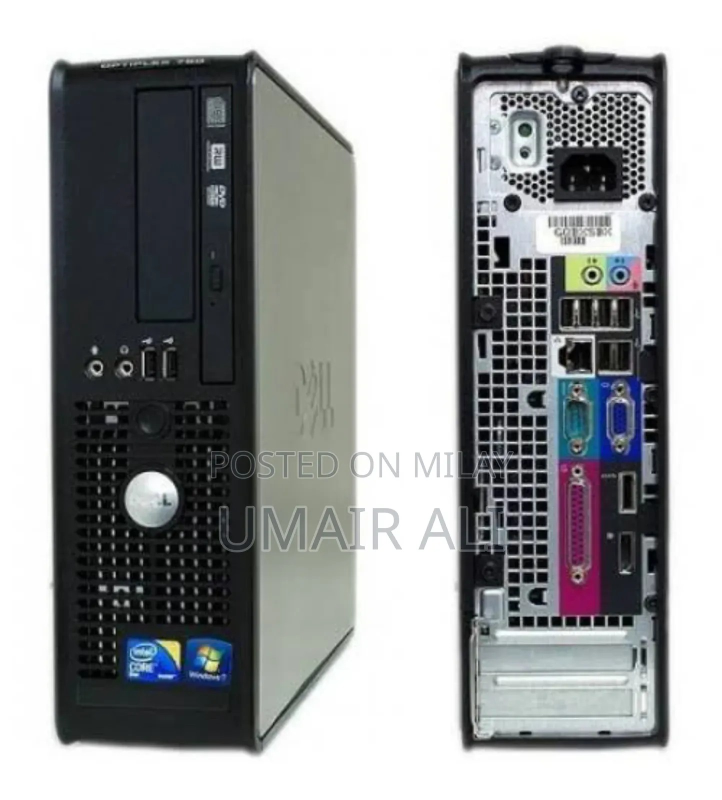 Desktop Computer Dell OptiPlex 780 4GB Intel Core 2 Duo HDD 250GB