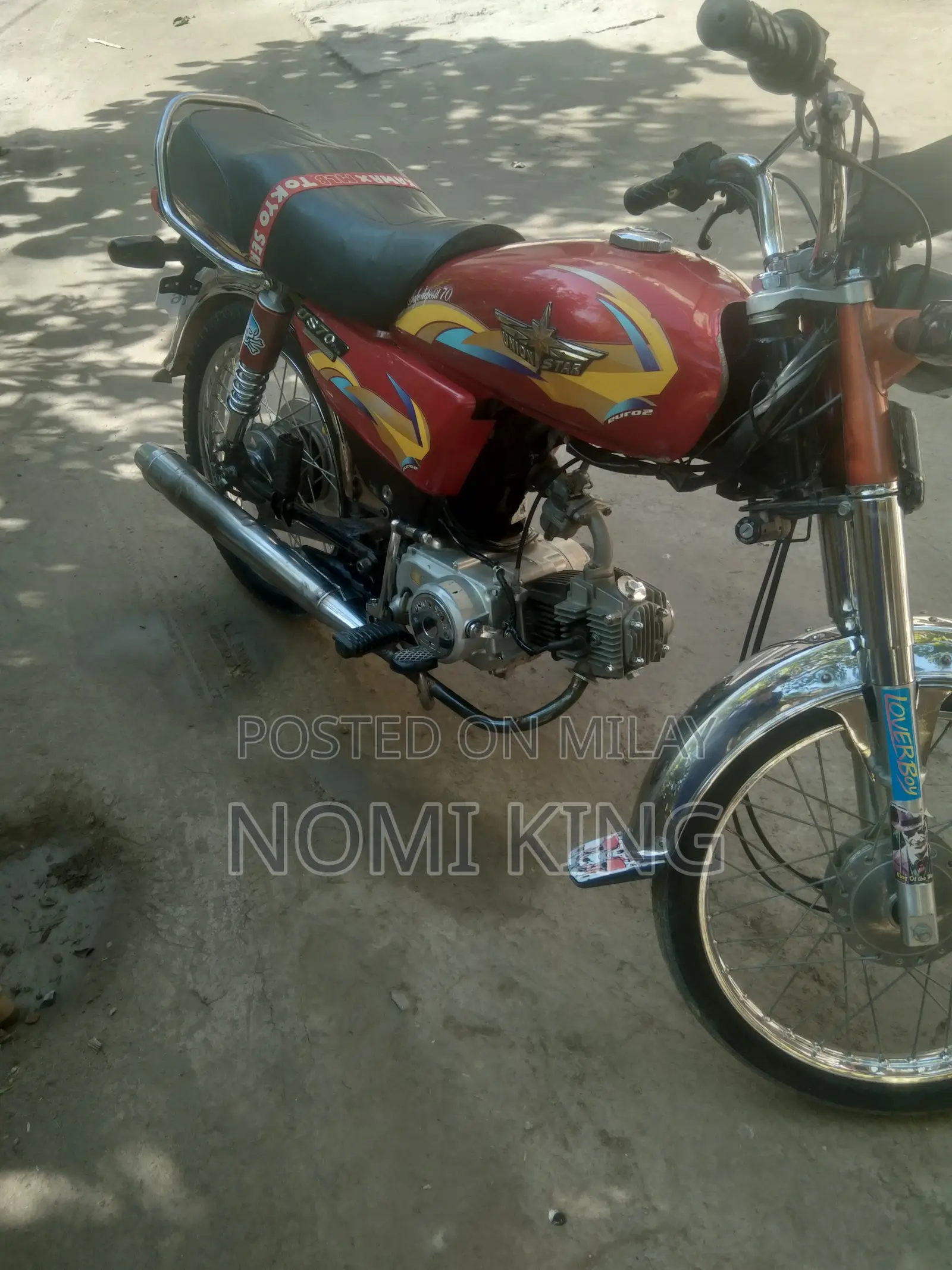 New Motorcycle 2018 Red