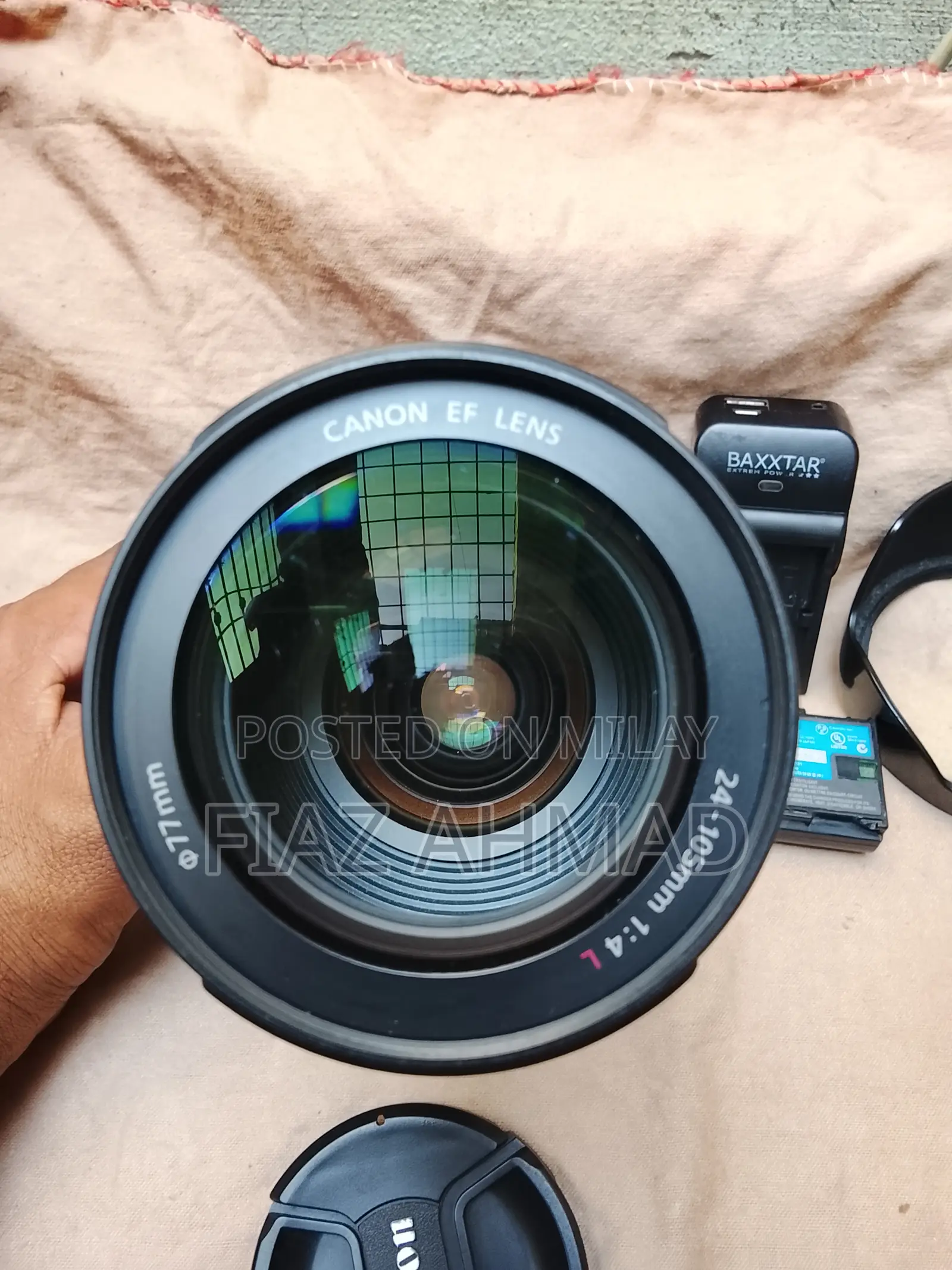 Canon 6d With 24x105bettry Charger Strip Good Condition