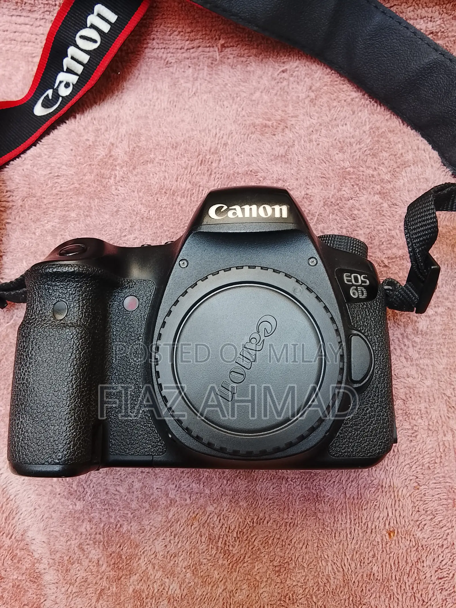Canon 6d With 24x105bettry Charger Strip Good Condition