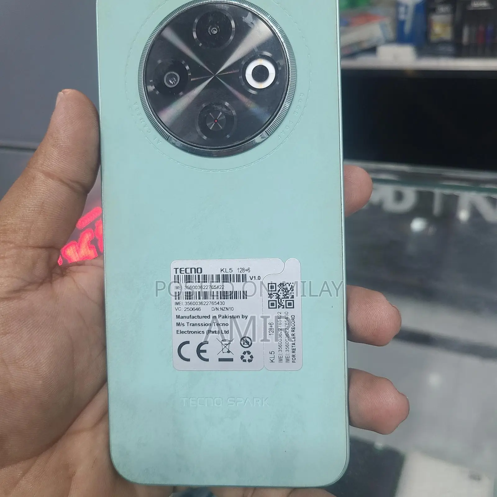 New Tecno Spark 30C 128 GB Green