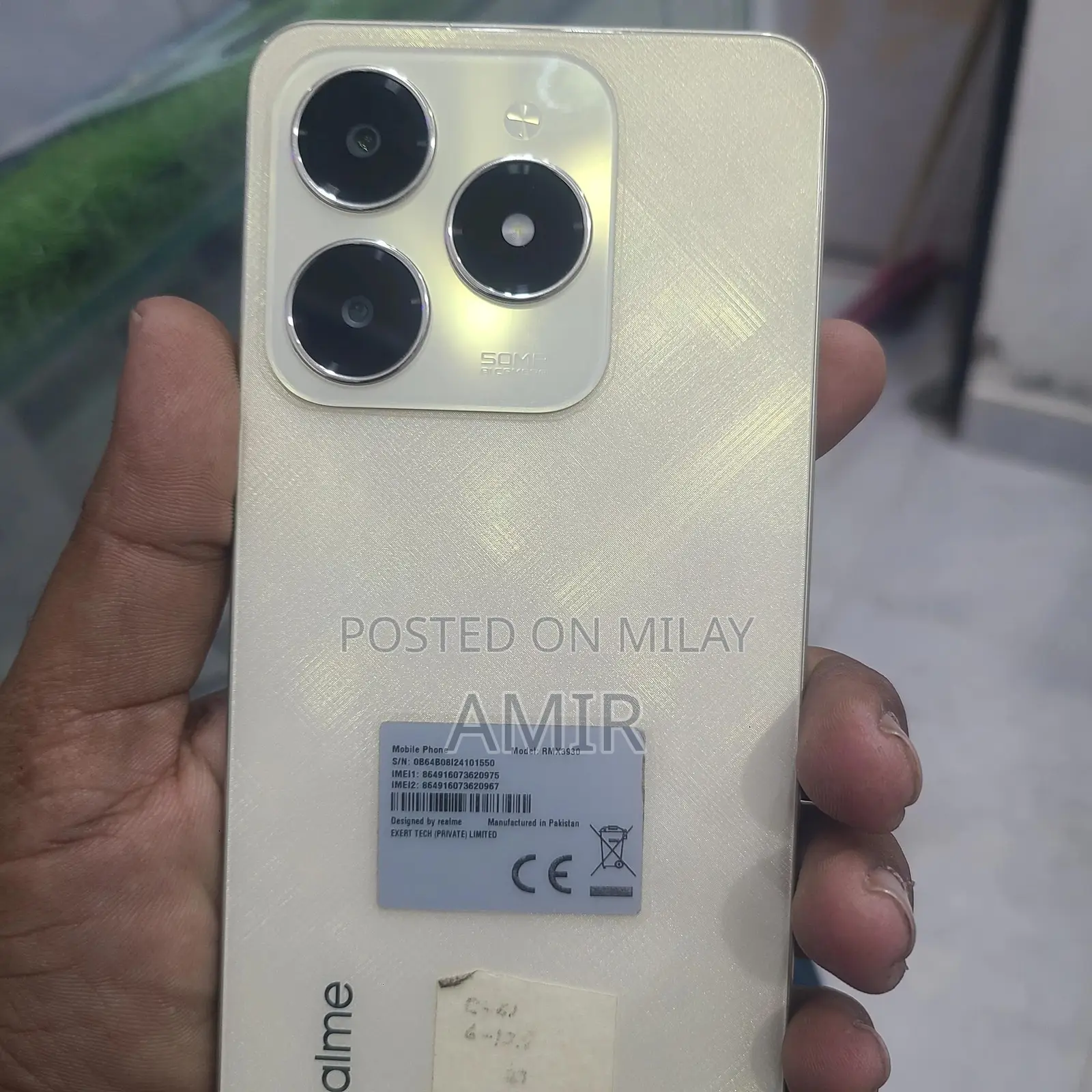 New Realme C61 128 GB Gold
