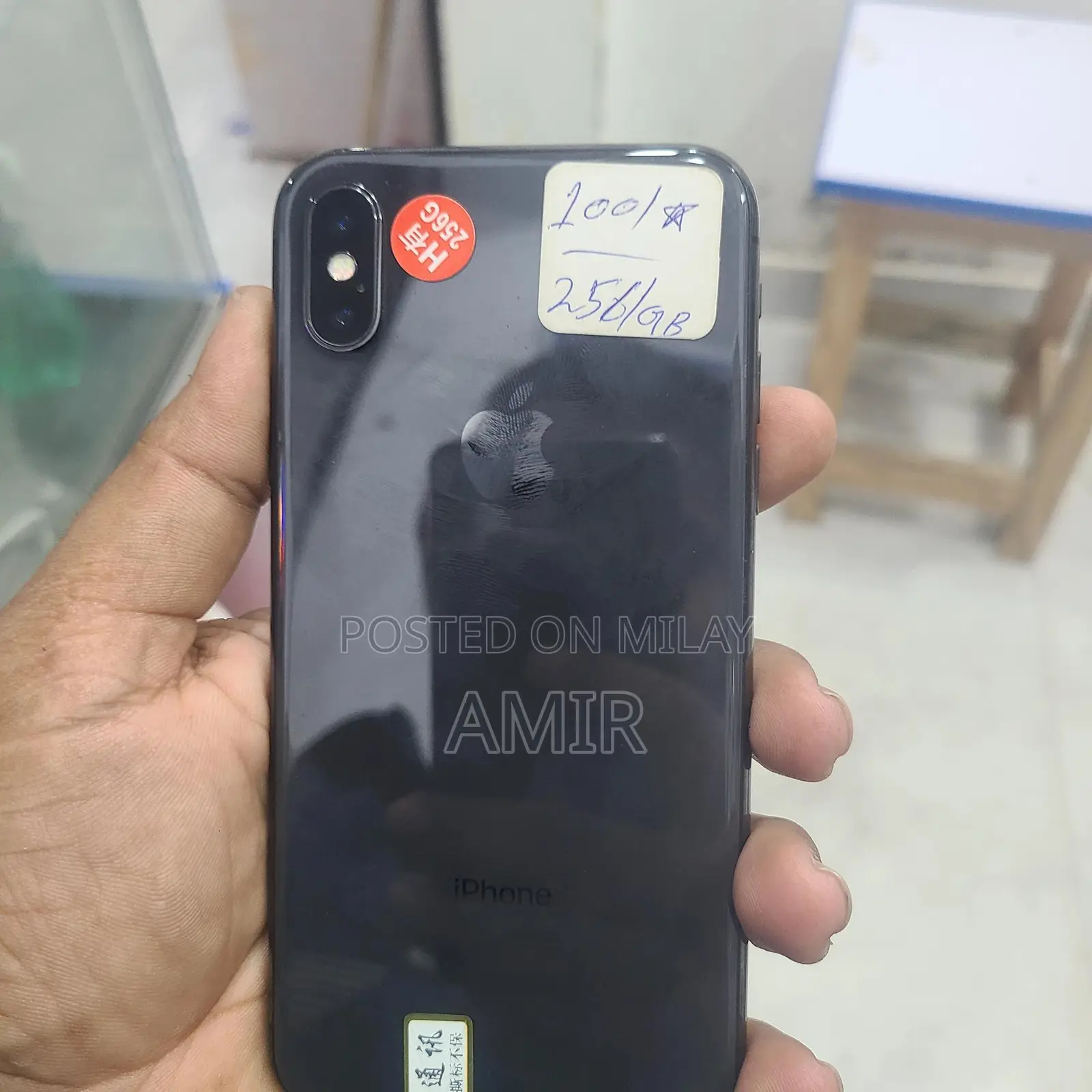 New Apple iPhone X 256 GB Black