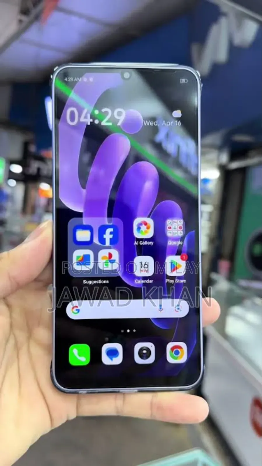 New Itel City 100 128 GB Purple