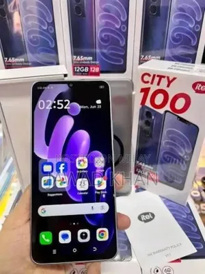 New Itel City 100 128 GB Purple