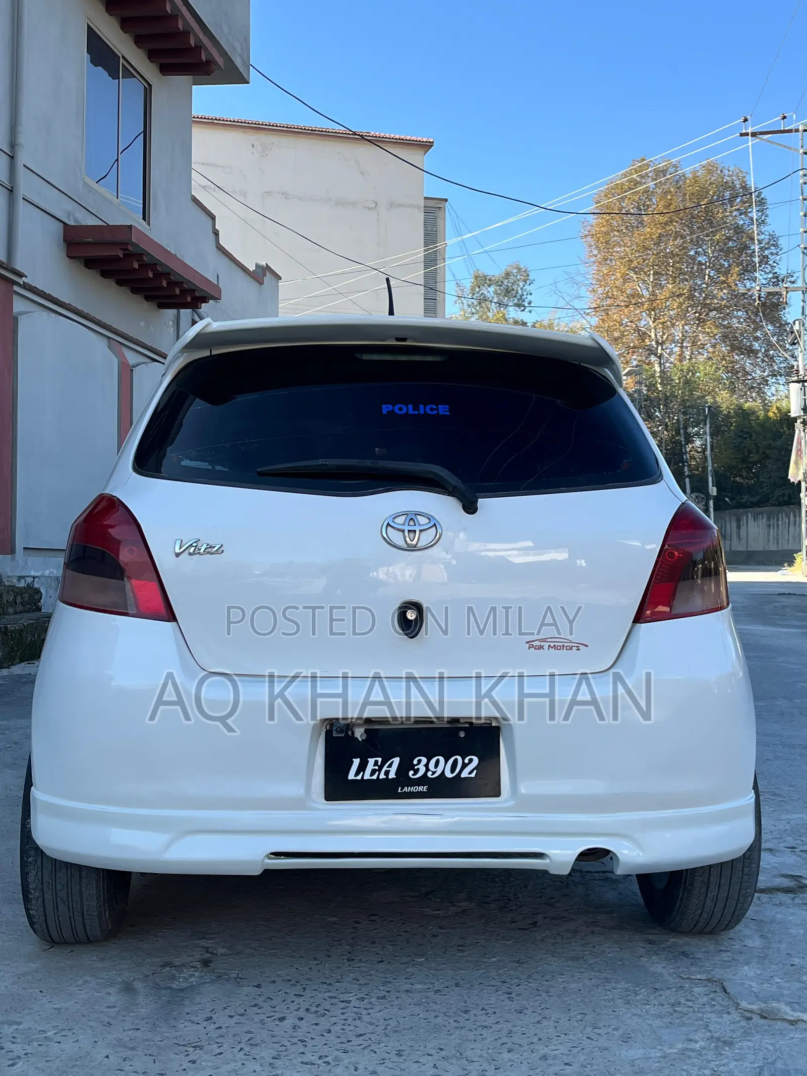Toyota Vitz 1.3 AWD 3dr 2005 White