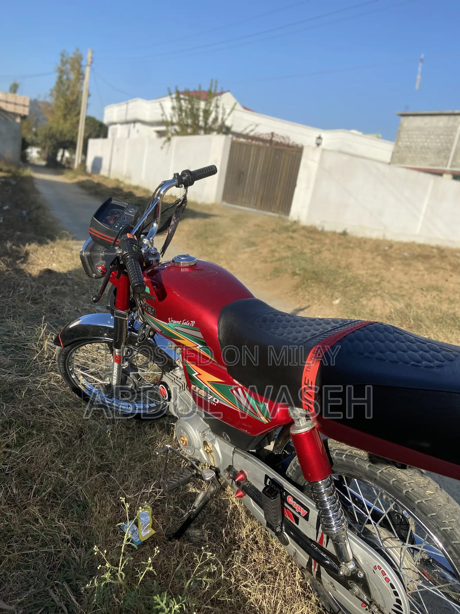 New Motorcycle 2024 Red