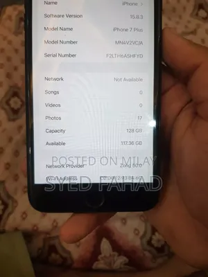 New Apple iPhone 7 Plus 128 GB Black