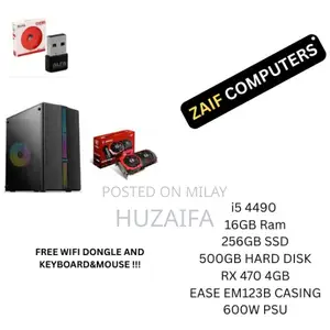 Photo - New Desktop Computer 16GB Intel Core i5 HDD+SSD 256GB