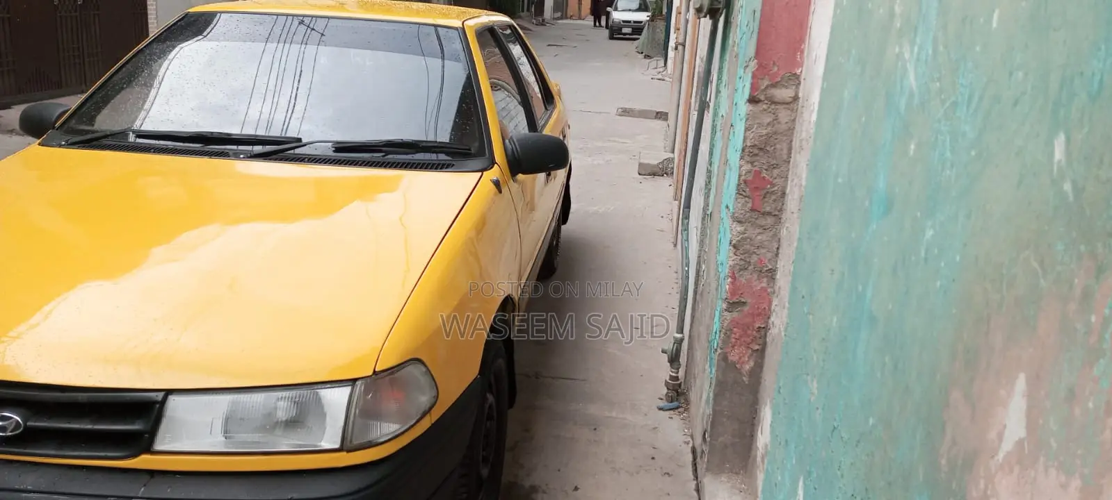 Hyundai Excel Base Sedan 1993 Yellow