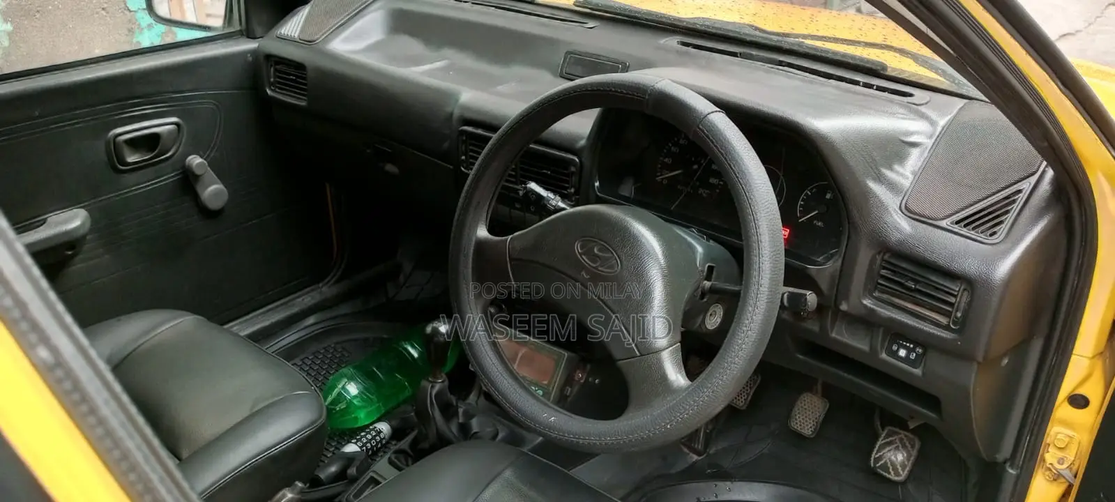 Hyundai Excel Base Sedan 1993 Yellow