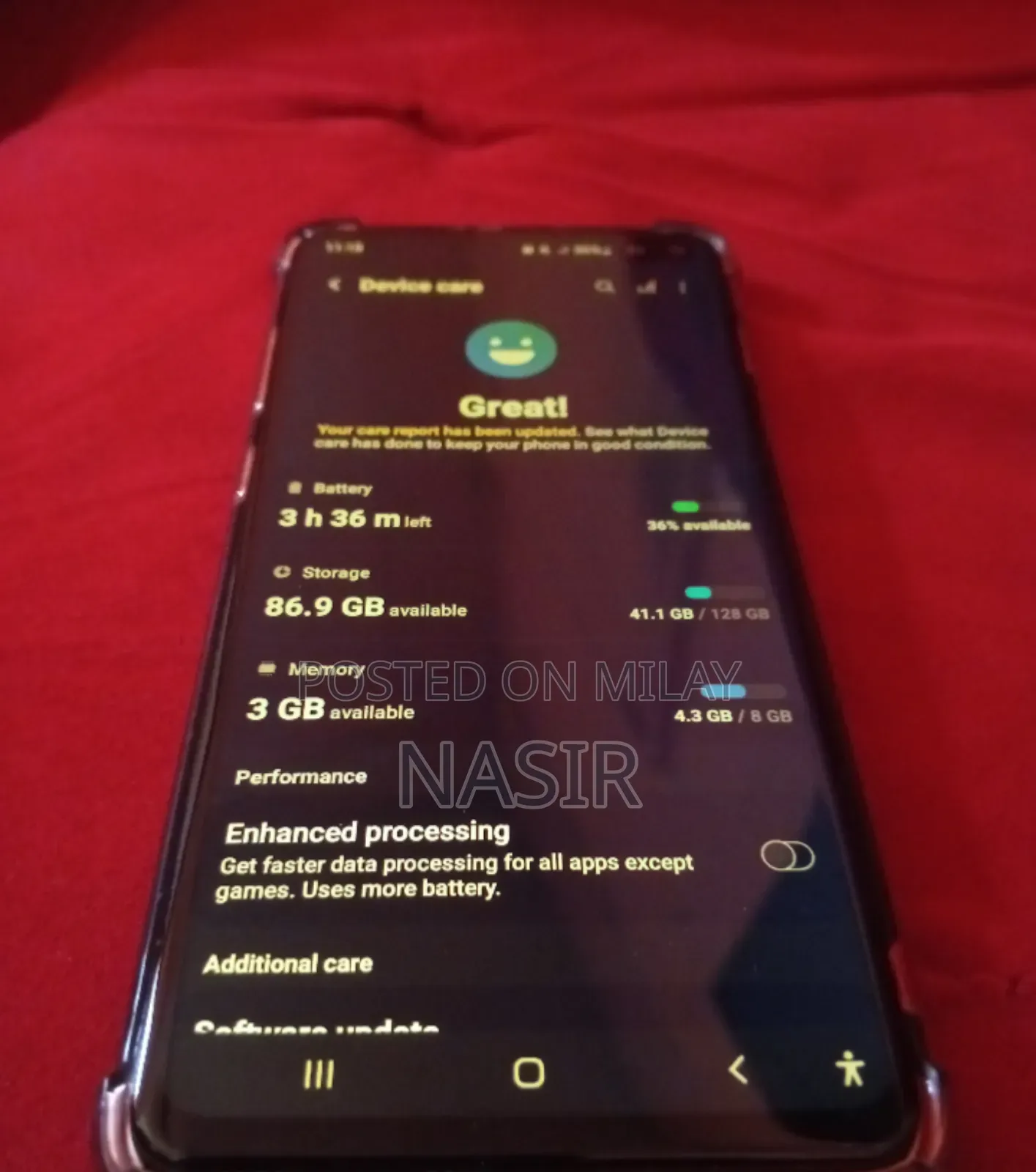 Samsung Galaxy S10 Plus 128 GB Black