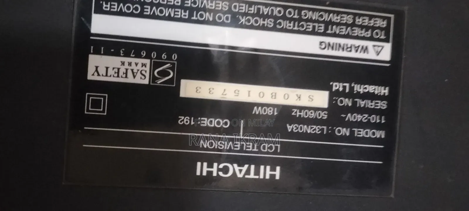 Hitachi LCD Android Box