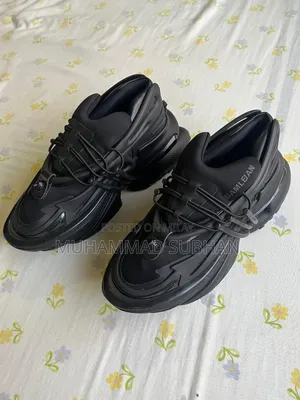 Photo - Bamleian Chunky Sneakers Trendy Stylish Black Shoes Like New