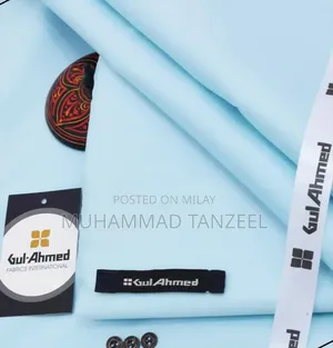 Men's Unstitched Cotton Satin Suit - Variety of Colours for You