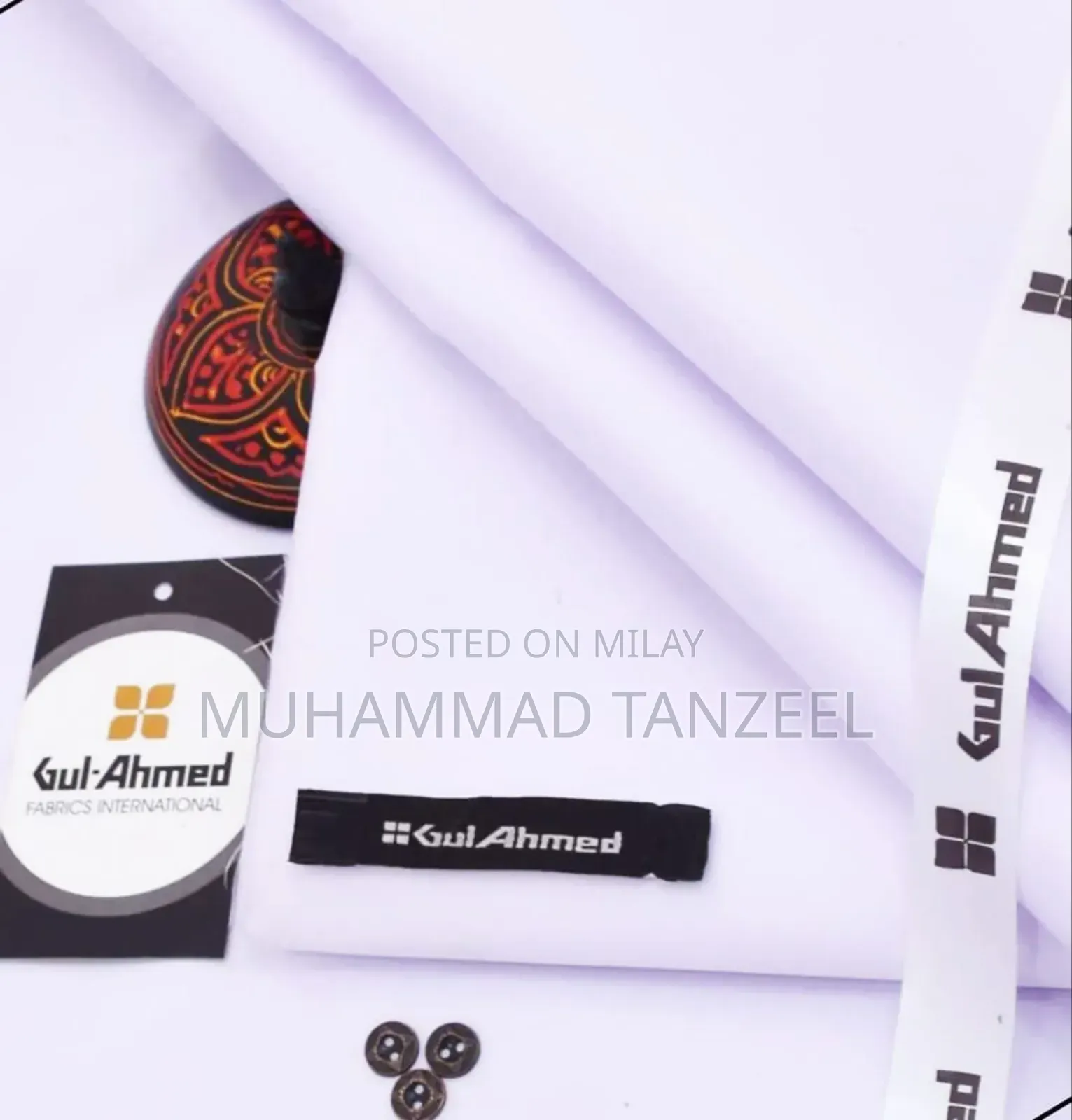 Men's Unstitched Cotton Satin Suit - Variety of Colours for You