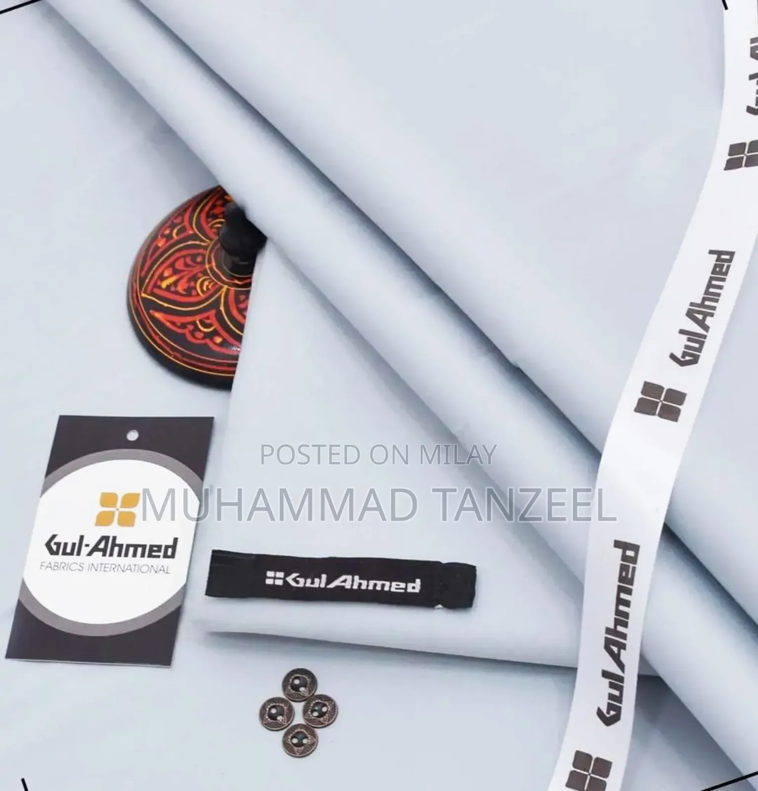 Men's Unstitched Cotton Satin Suit - Variety of Colours for You