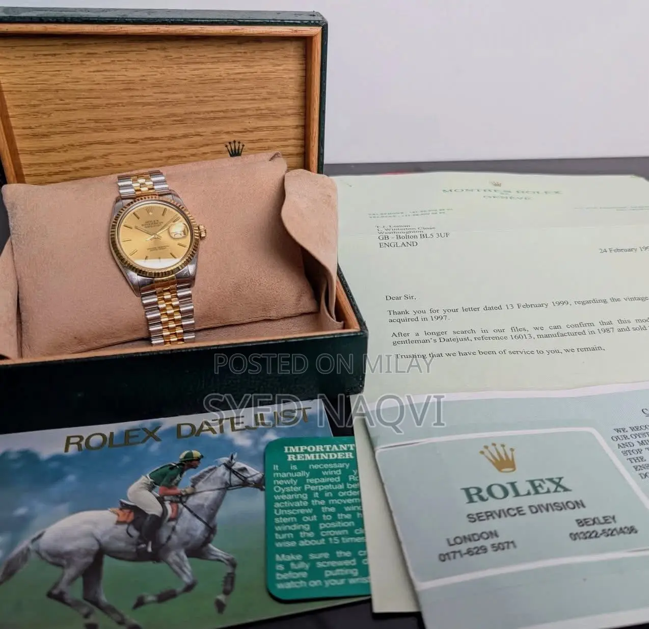 We Buy All Kind of Hig End Luxury Watches and Jewellery