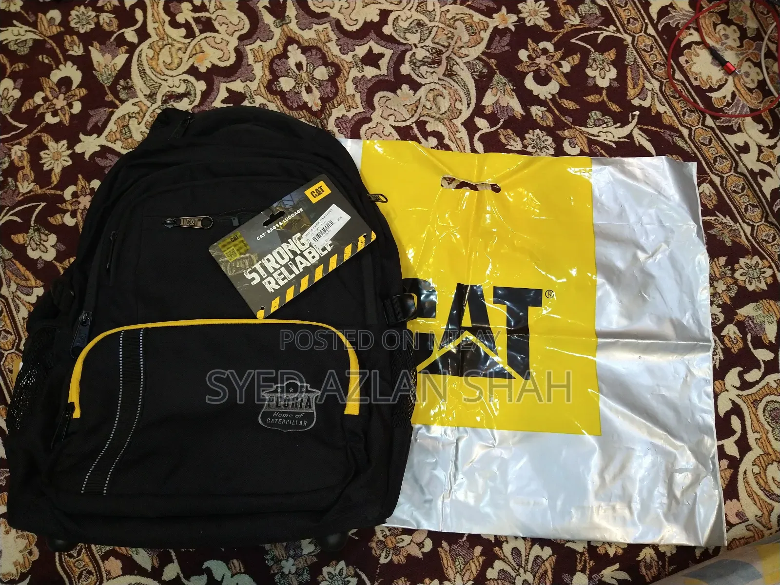 Caterpillar Trolley Backpack