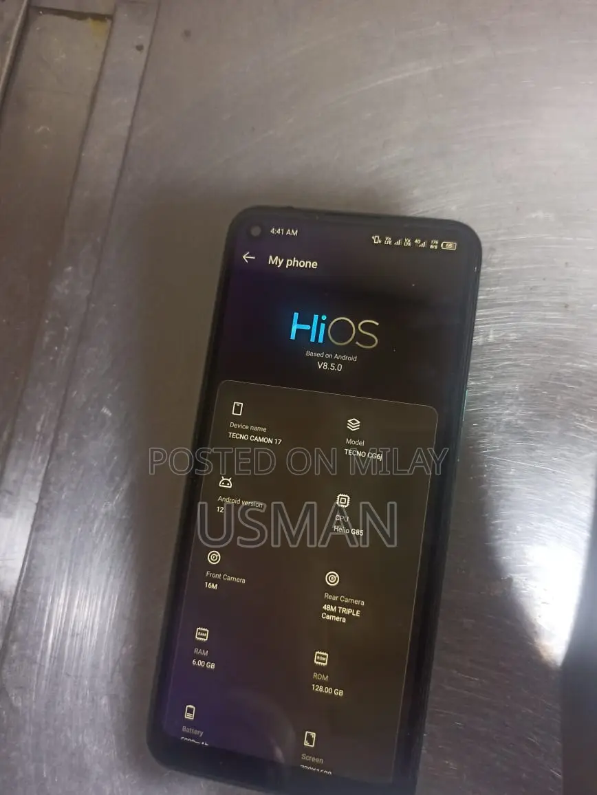 Tecno Camon 17 128 GB