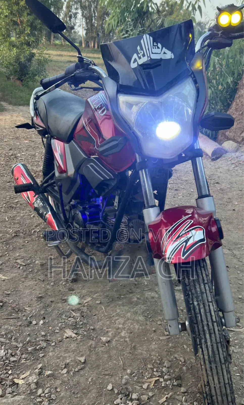 Motorcycle 2019 Red