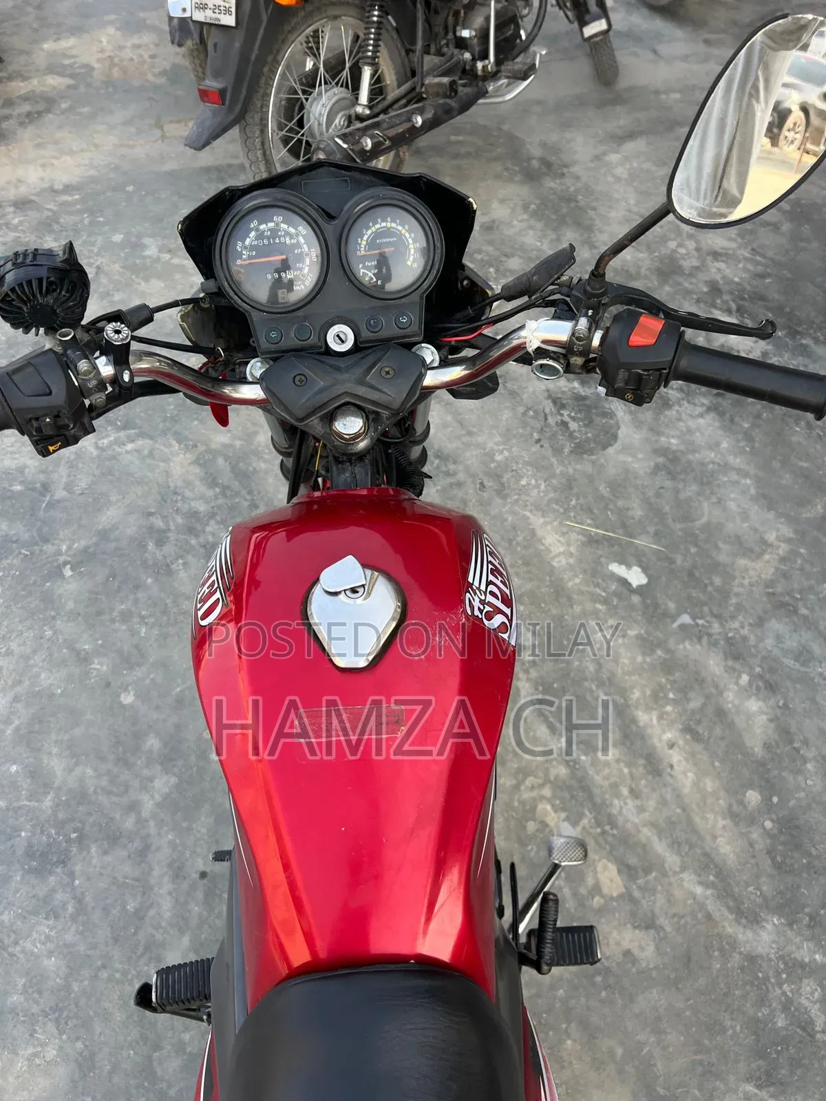 Motorcycle 2019 Red