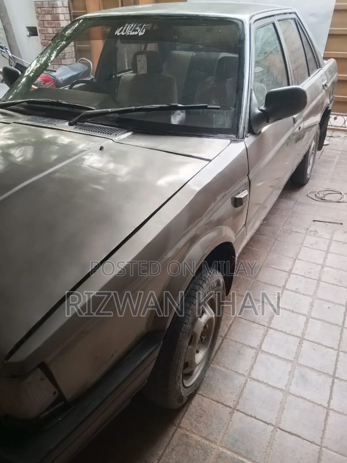 Nissan Sunny B12 Sedan 1.0 1986 Silver