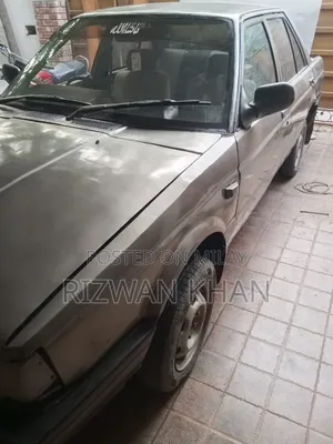 Nissan Sunny B12 Sedan 1.0 1986 Silver