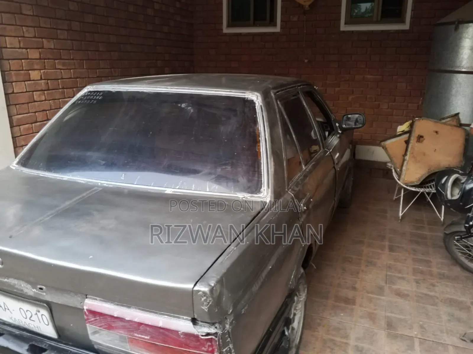 Nissan Sunny B12 Sedan 1.0 1986 Silver