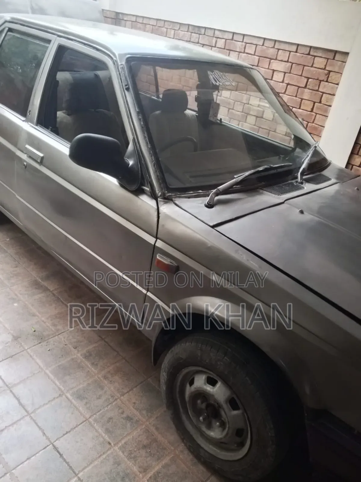 Nissan Sunny B12 Sedan 1.0 1986 Silver