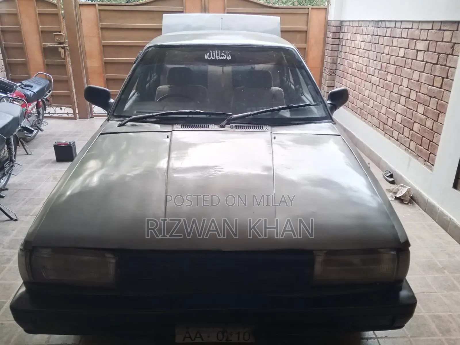 Nissan Sunny B12 Sedan 1.0 1986 Silver
