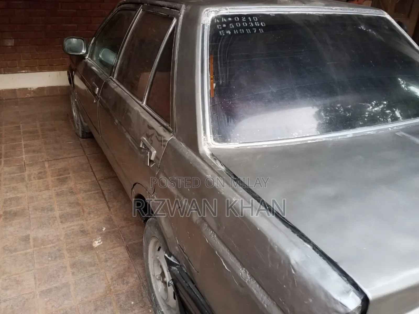 Nissan Sunny B12 Sedan 1.0 1986 Silver