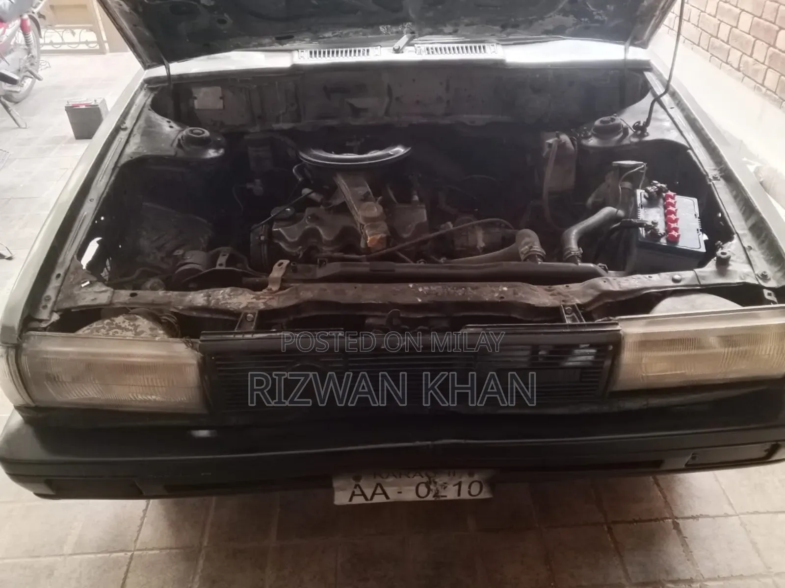 Nissan Sunny B12 Sedan 1.0 1986 Silver