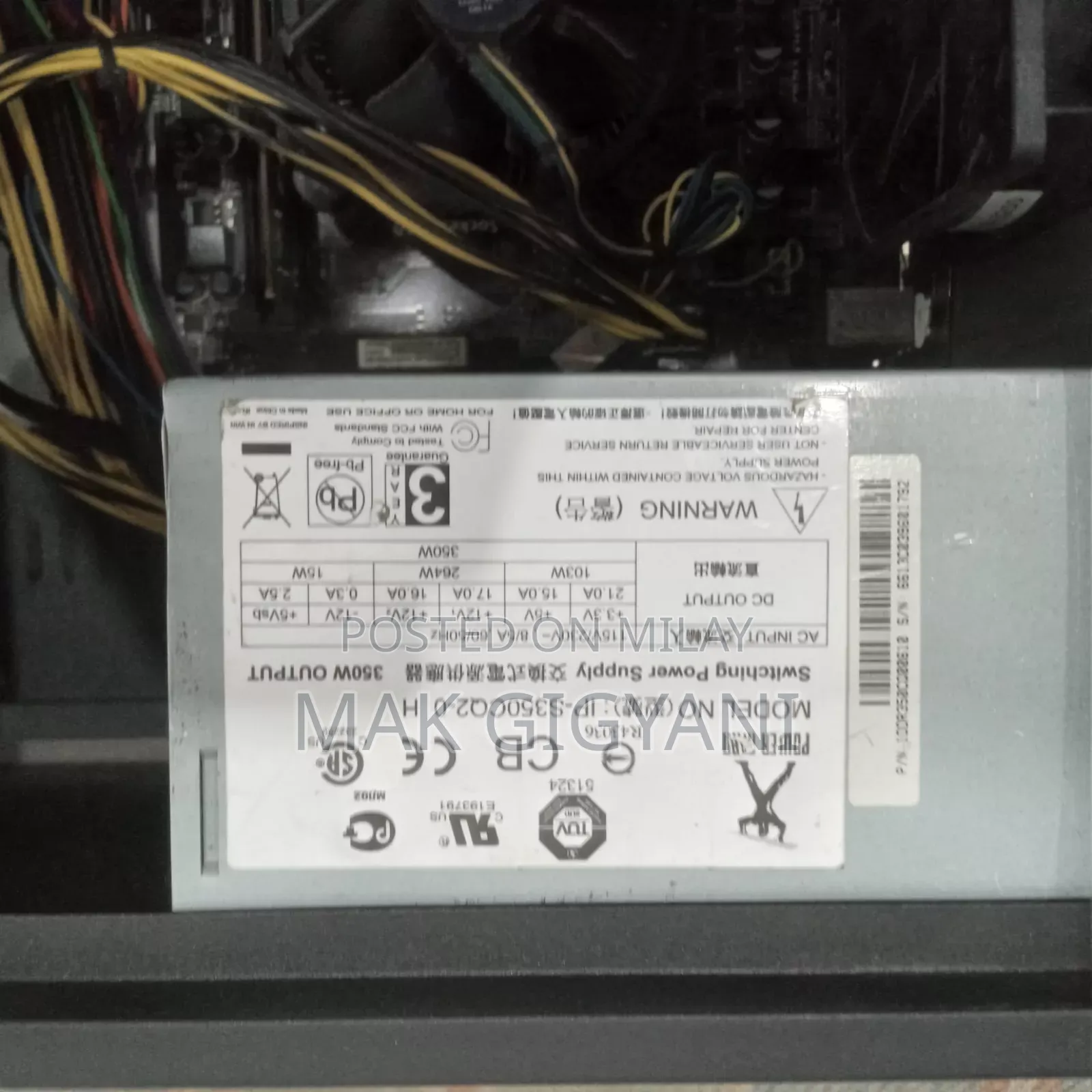 Desktop Computer 8GB Intel Core I7 SSD 512GB