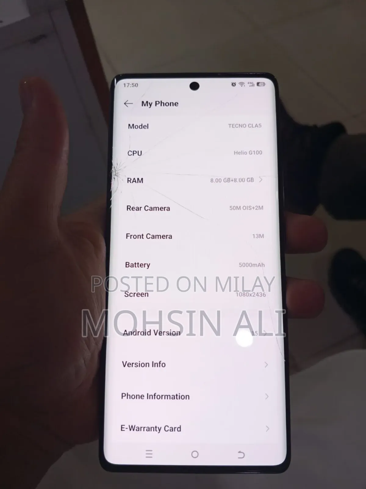Tecno Camon 30S 256 GB Black