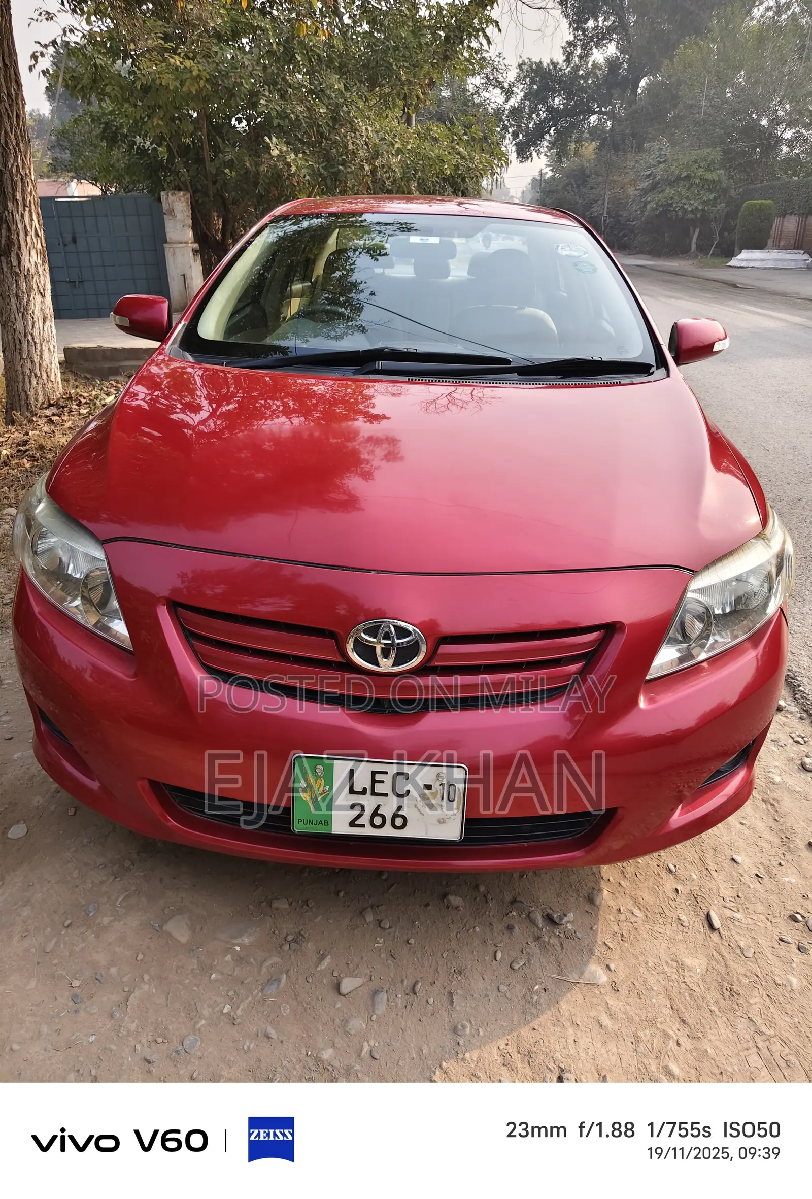Toyota Corolla LE 4dr Sedan (1.8L 4cyl 4A) 2010 Red