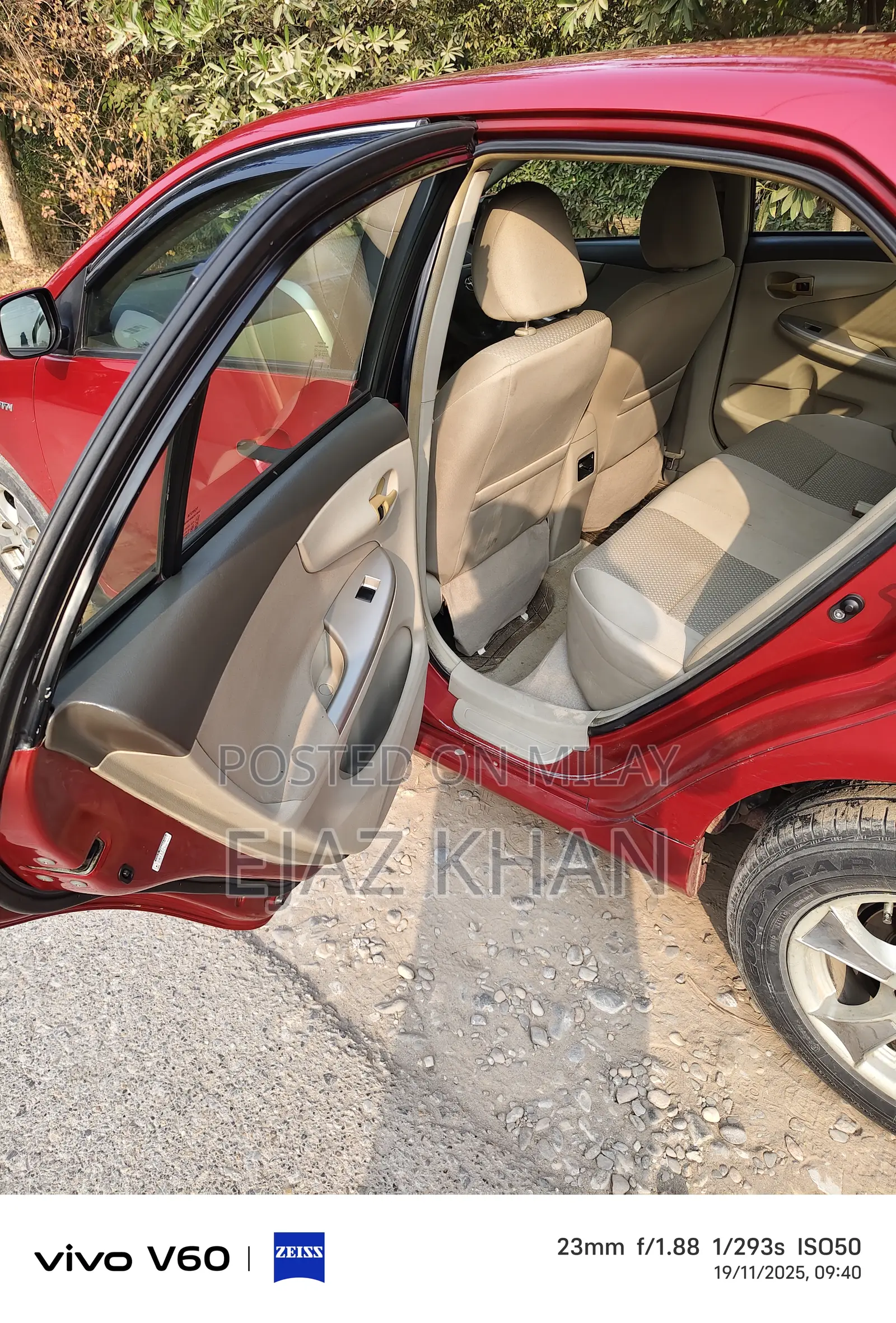 Toyota Corolla LE 4dr Sedan (1.8L 4cyl 4A) 2010 Red