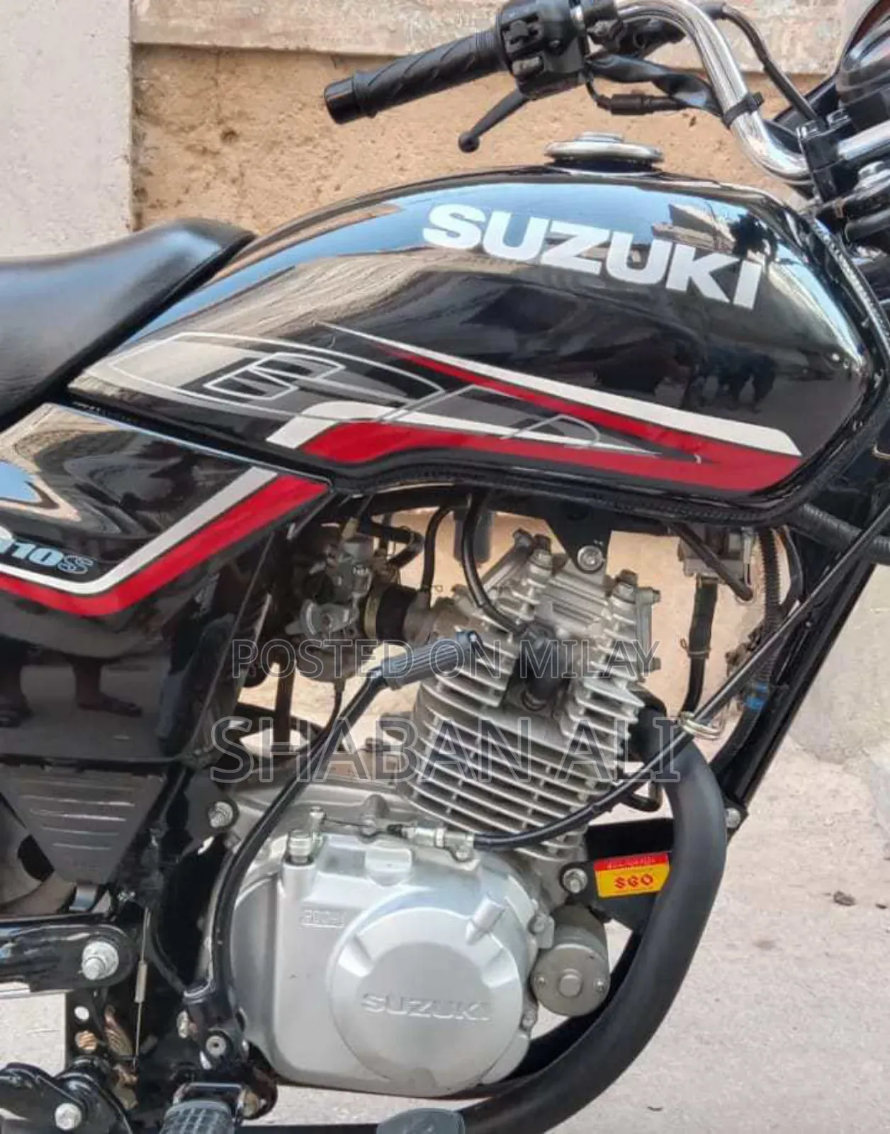 Suzuki Bike 2021 Black