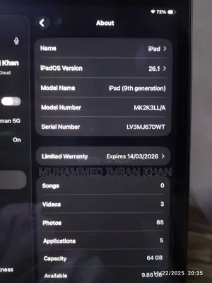 Photo - New Apple iPad (2025) 64 GB Gray