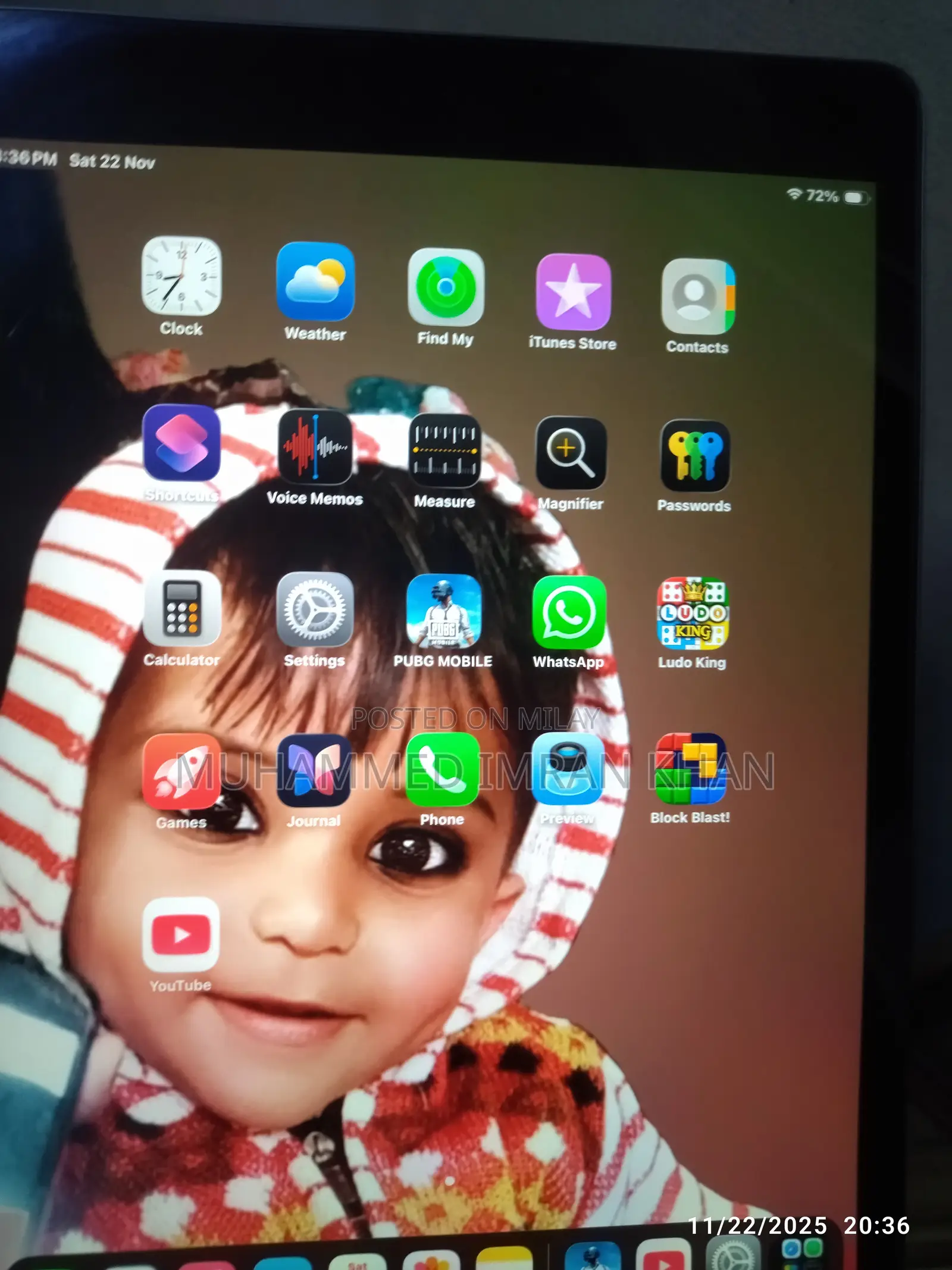 New Apple iPad (2025) 64 GB Gray