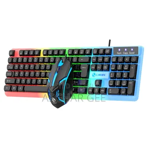 Photo - Li Magnesium Gtx350 Luminous Keyboard and Mouse Set