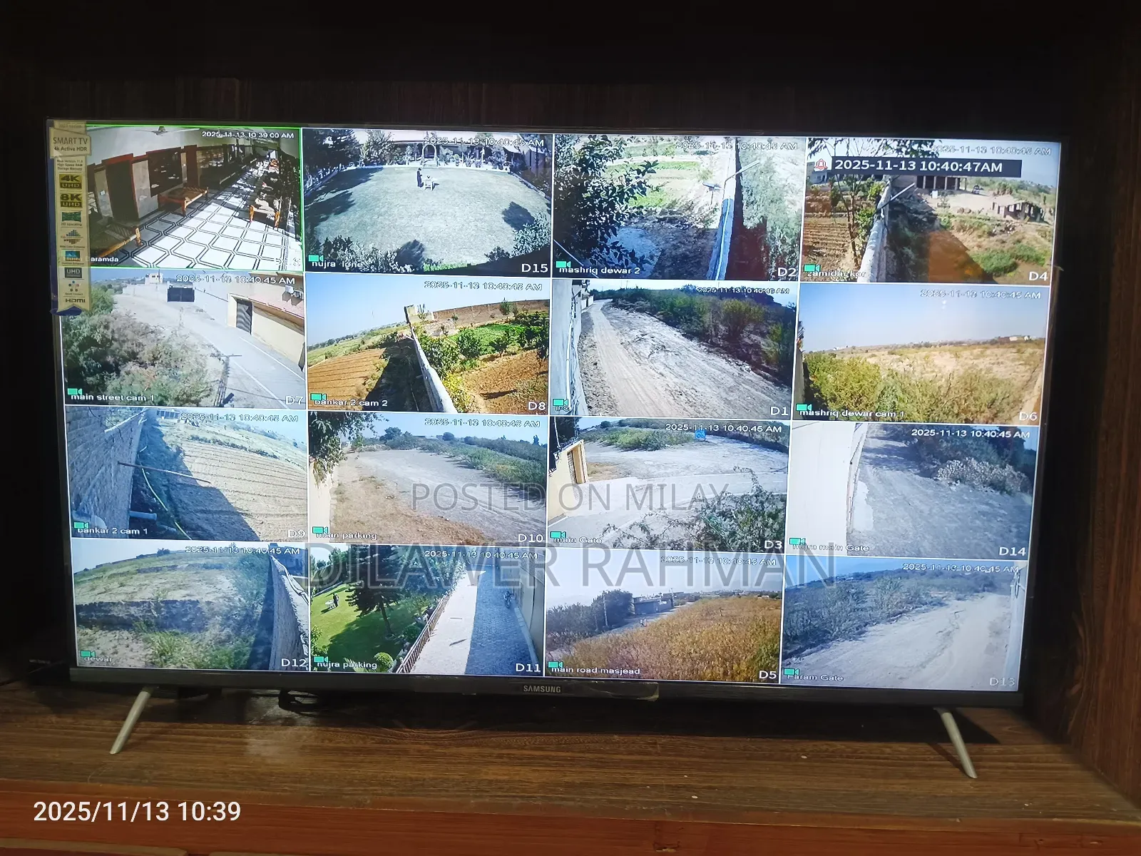 All the CCTV Cameras Installation and Biometric Attendance Machine