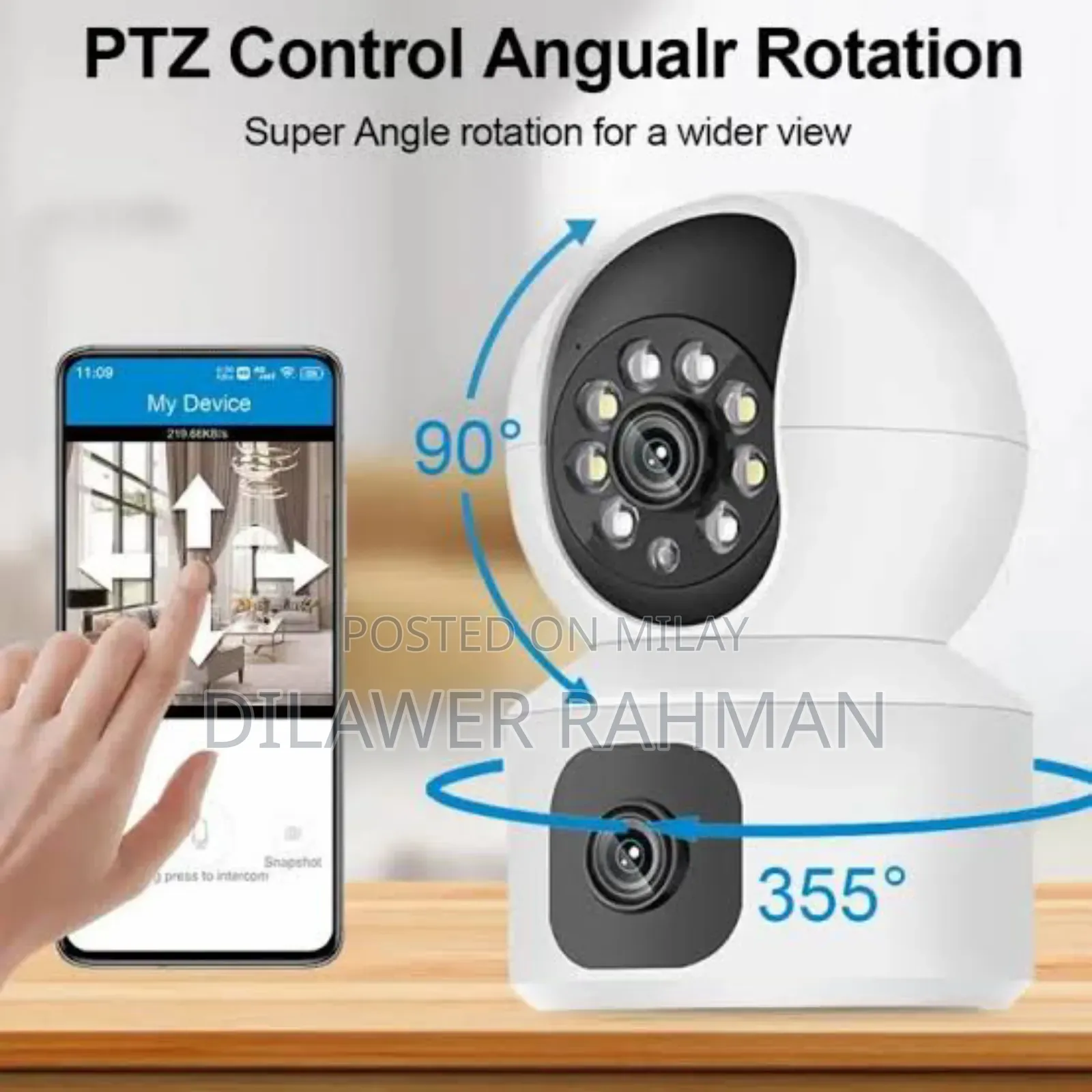 All the CCTV Cameras Installation and Biometric Attendance Machine