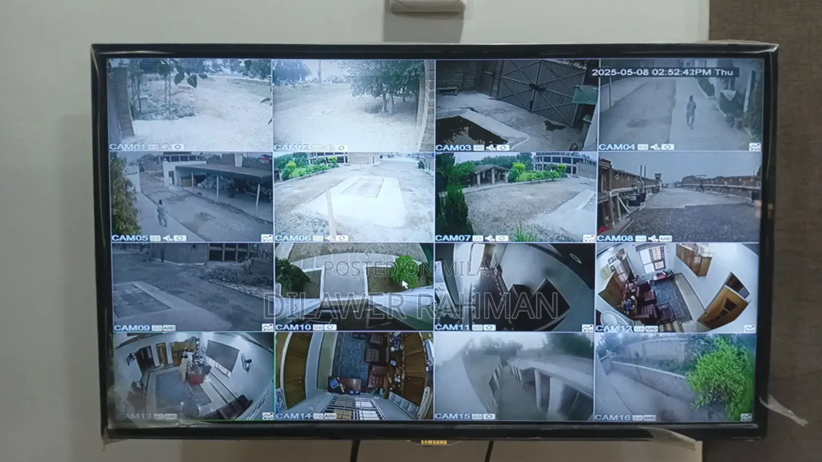 All the CCTV Cameras Installation and Biometric Attendance Machine