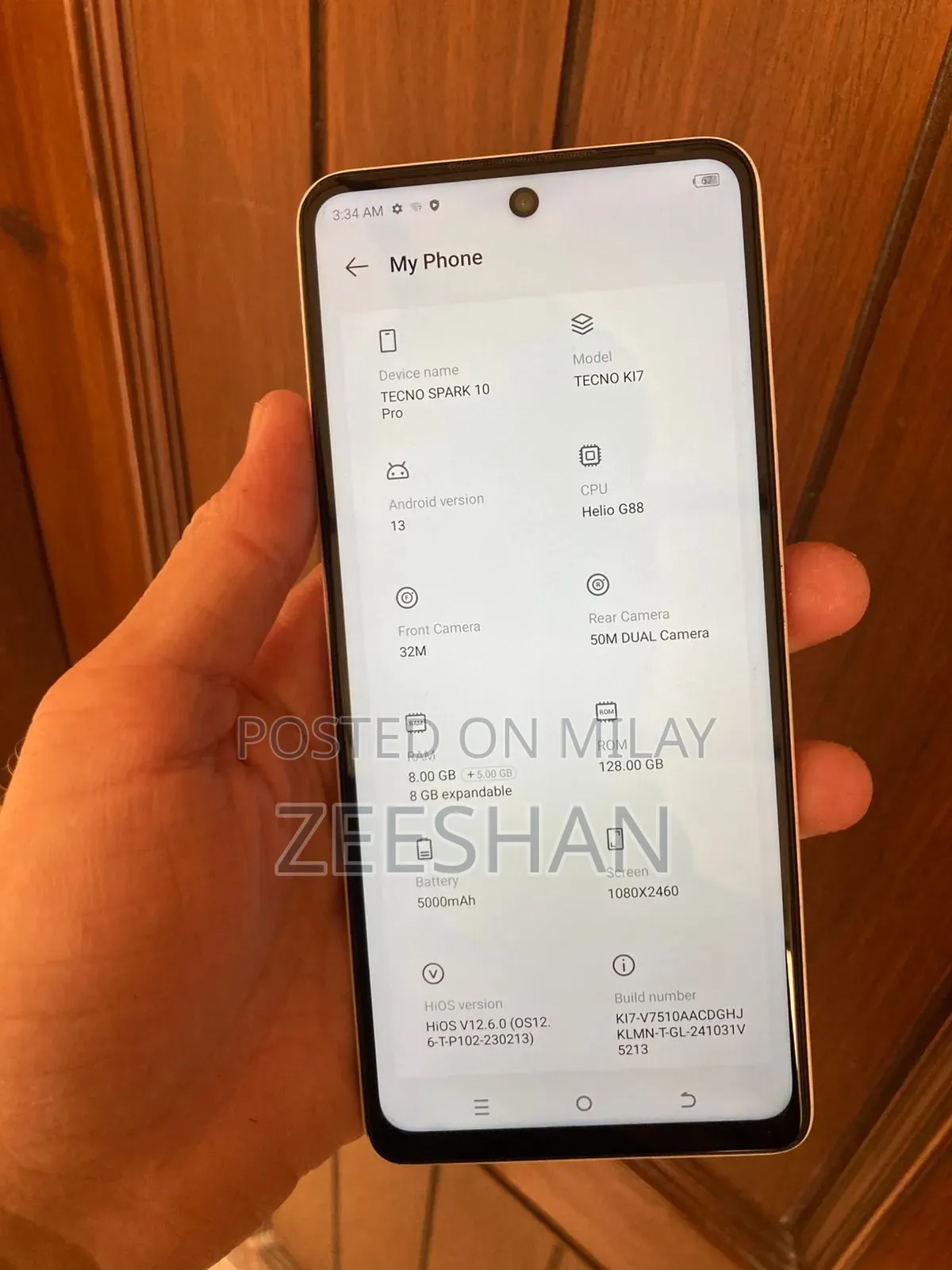 Tecno Spark 10 Pro 128 GB Bronze