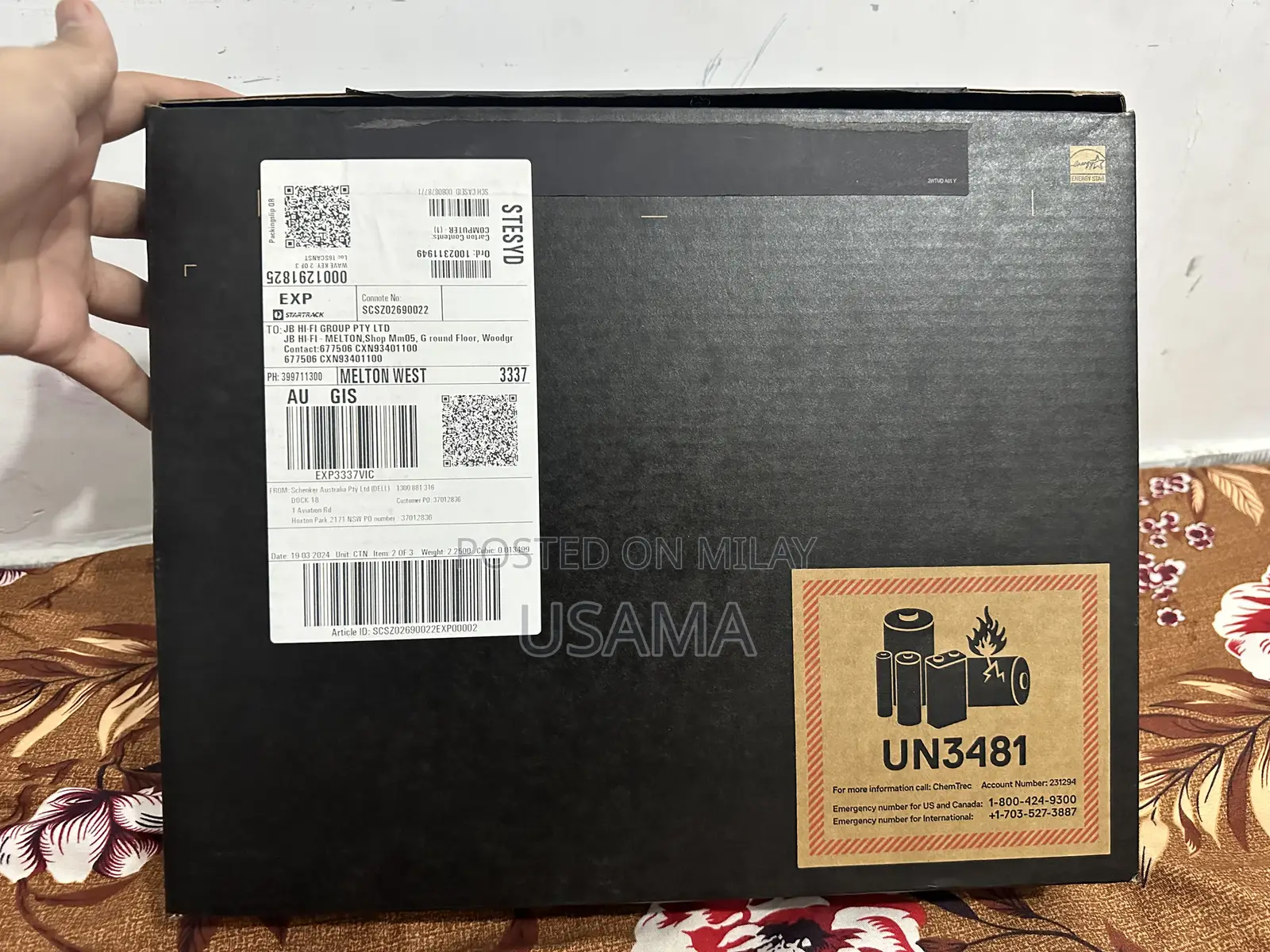 New Laptop Dell XPS 13 9340 16GB Intel Core Ultra 7 SSD 512GB