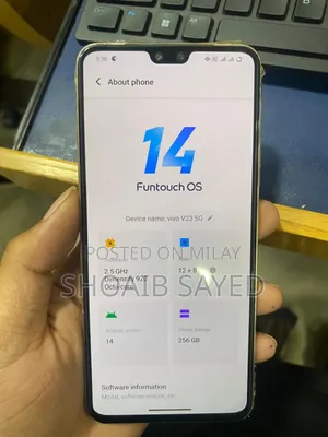 Photo - Vivo V23 5G 256 GB Gold